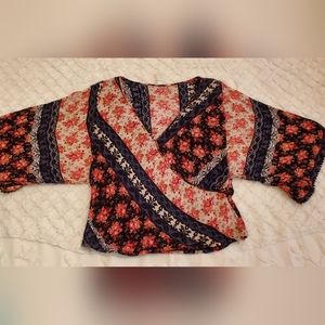 Intu Floral Boho Top S
